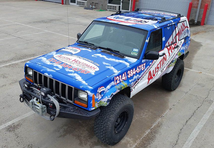 Jeep Cherokee Vehicle wrap