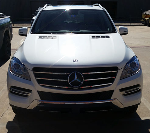 dallas paint protection clear bra mercedes
